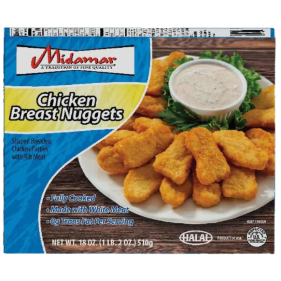 New Midamar Chicken Breast Nuggets