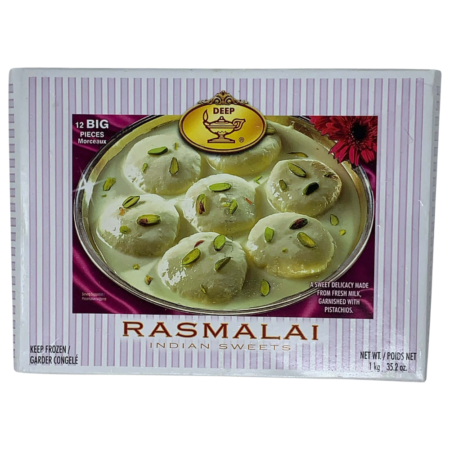 Deep Rasmalai 12 Big Pieces