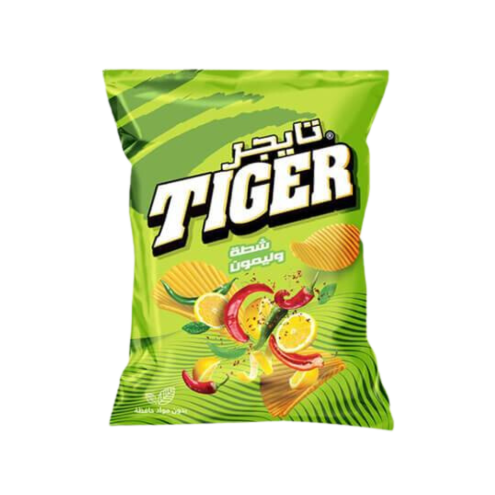 Tiger Chips Chilli And Lemon