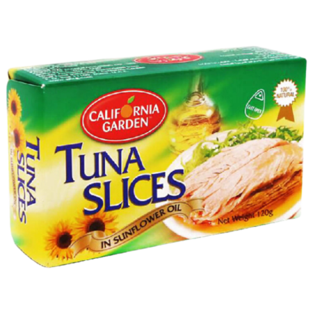 California Garden Tuna Slices In Sunflower Oil