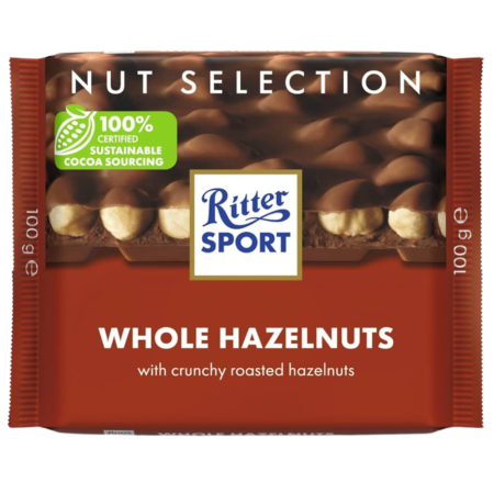 Ritter Chocolate Whole Hazelnuts