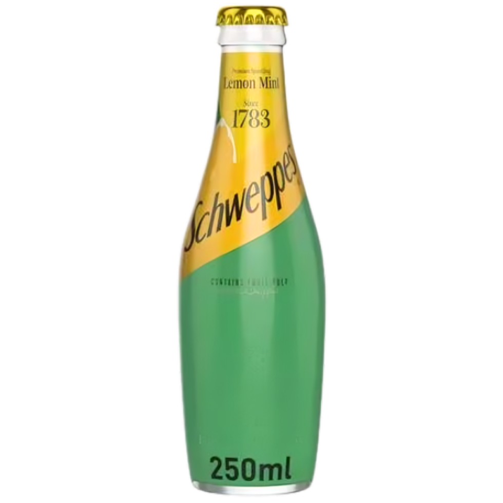 Schweppes Sparkling Lemon Mint 250Ml