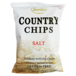 Jumbo Country Chips Salt Cooked Potato Chips Gluten Free