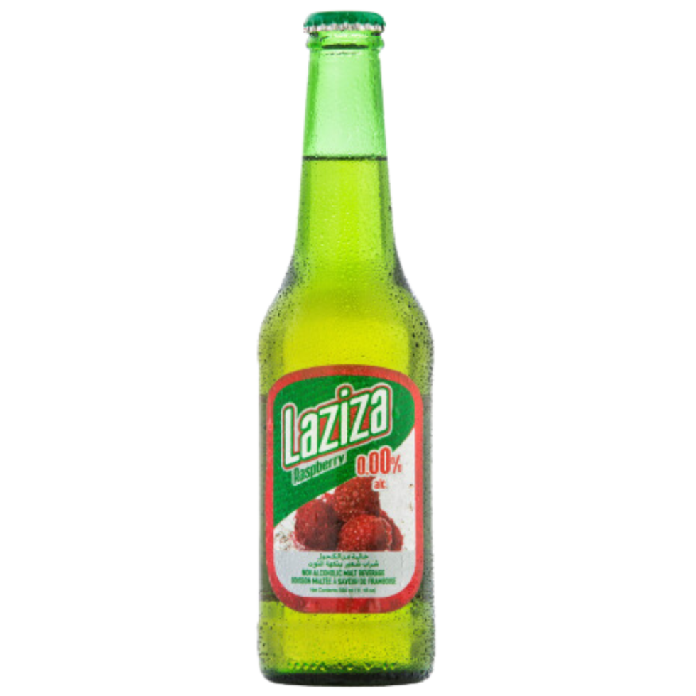 Laziza Raspberry Malt Beverage