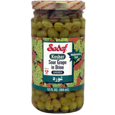 Sadaf Kosher Sour Grape Brine 12Fl Oz