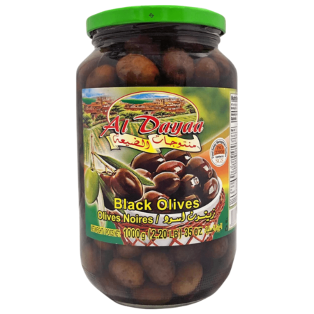 Al Dayaa Black Olives 1000G