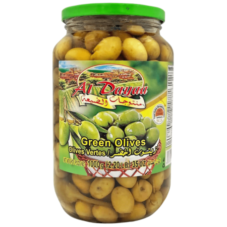 Al Dayaa Green Olives 100G