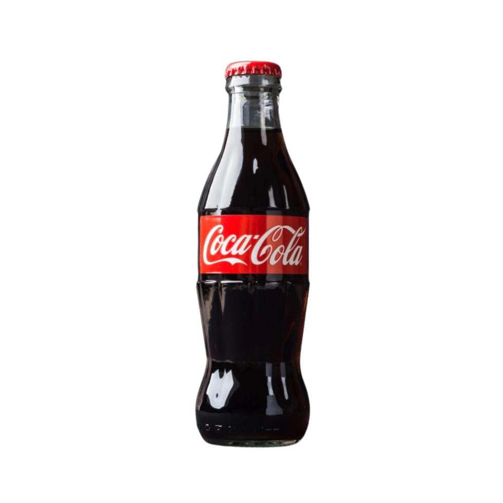 Coco Cola Small Drink glass bottle 200ML