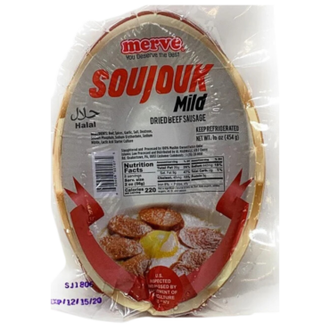 Merve Dried Beef Sausage Mild