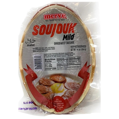 Merve Dried Beef Sausage Mild