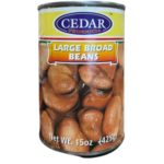 Cedar Large Broad Beans 15Oz