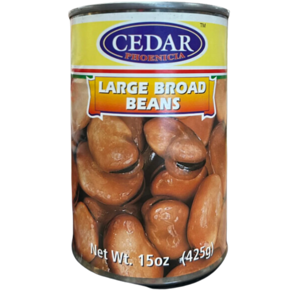 Cedar Large Broad Beans 15Oz