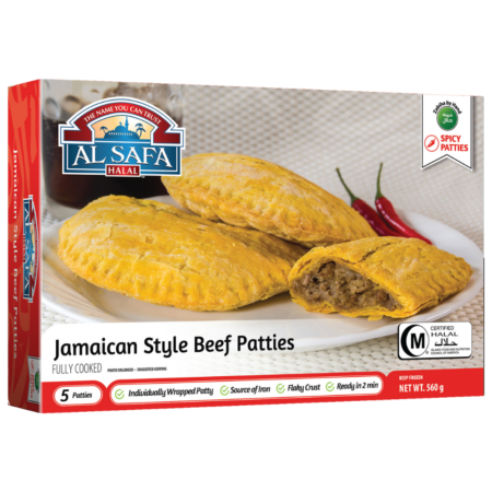 Al Safa Jamaican Style Beef Patties 560G