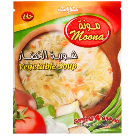 Moona Curry Vegetable Soup 56G