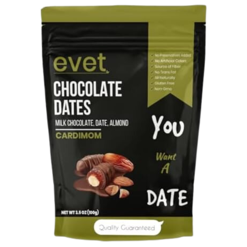 Evet Chocolate Dates - Milk