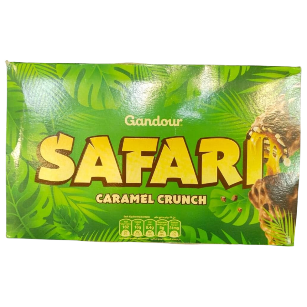 Gandour Safari Caramel Crunch Box