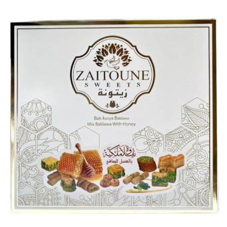 Zaitoune Sweets Mix Baklava With Honey