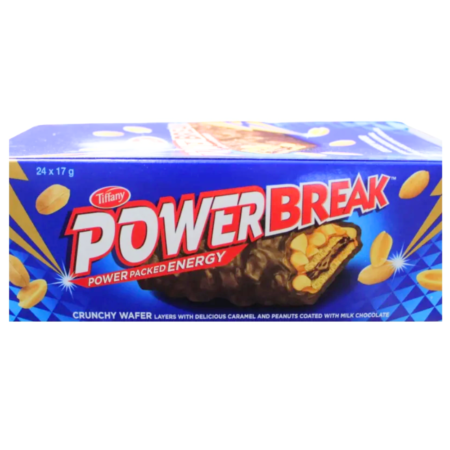 Tiffany Power Break Crunchy Wafer Caramel & Milk Chocolate