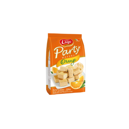 Lago Wafers Orange 250G