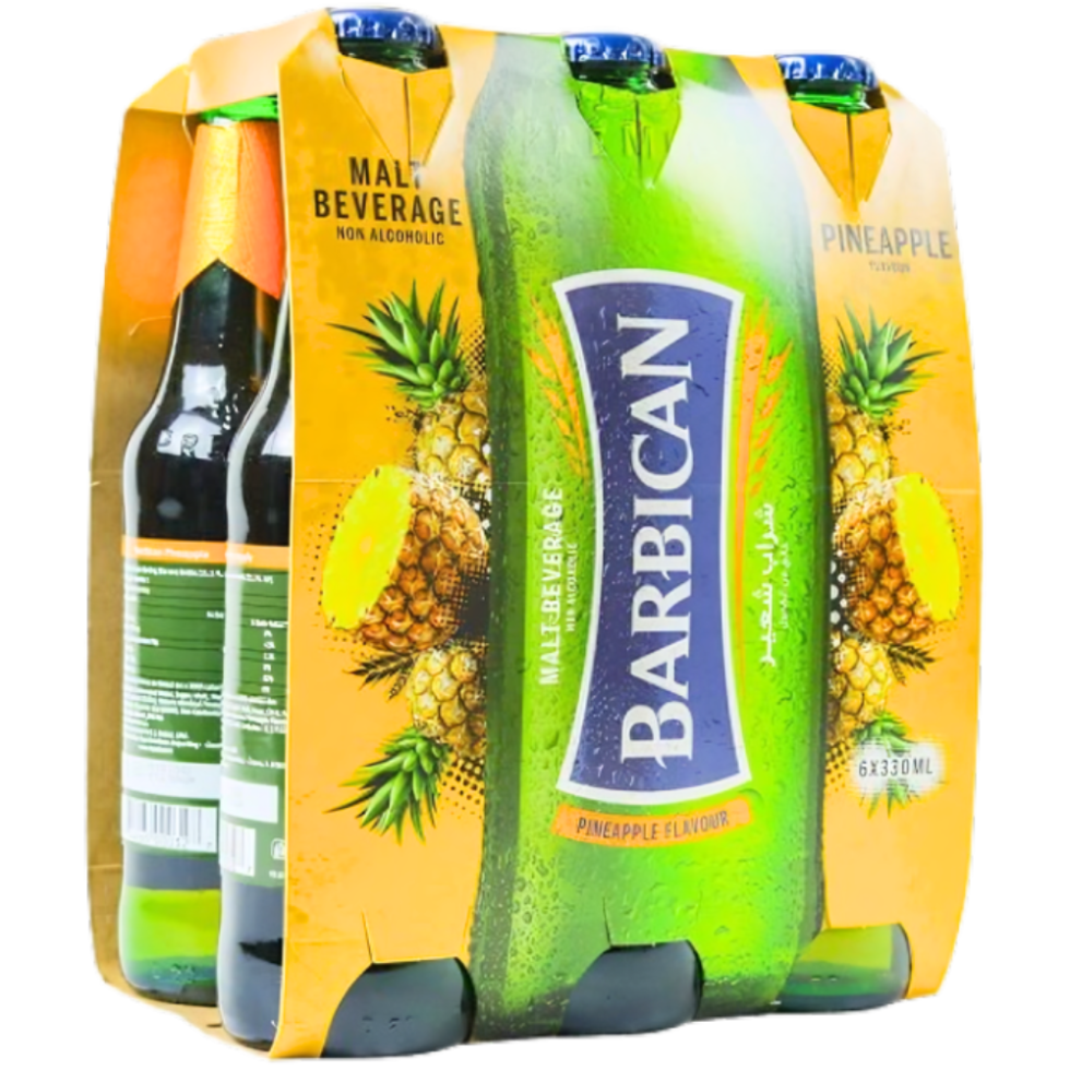 Bartbican Pineapple 6 Bottles 330Ml