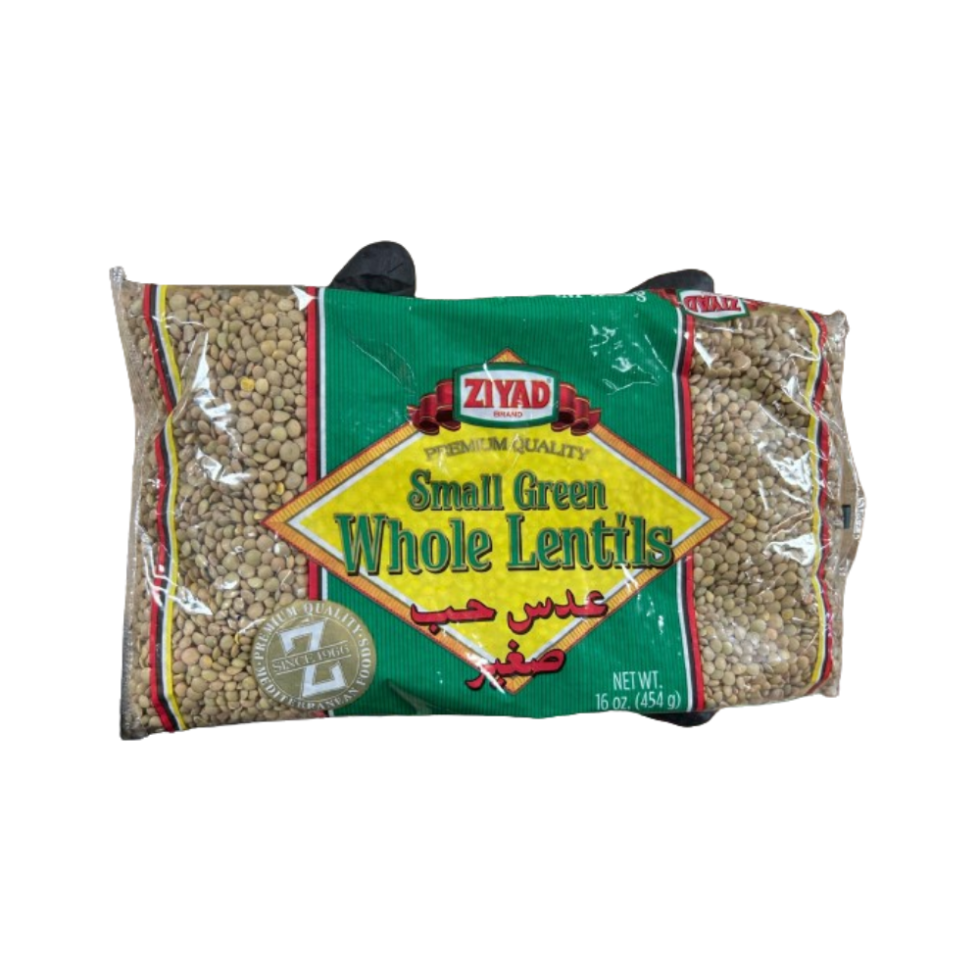 Ziyad Small Green Whole Lentils