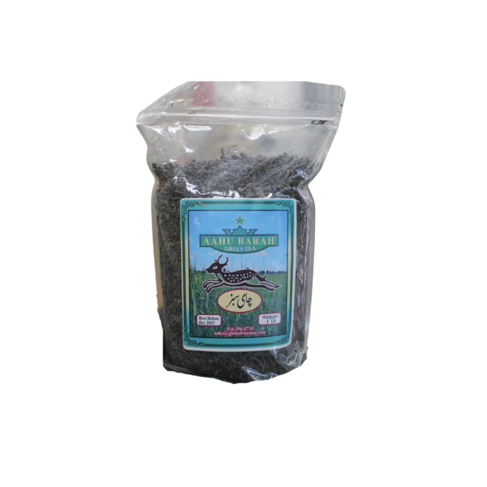 Aahu Barah Green Tea 1Lb