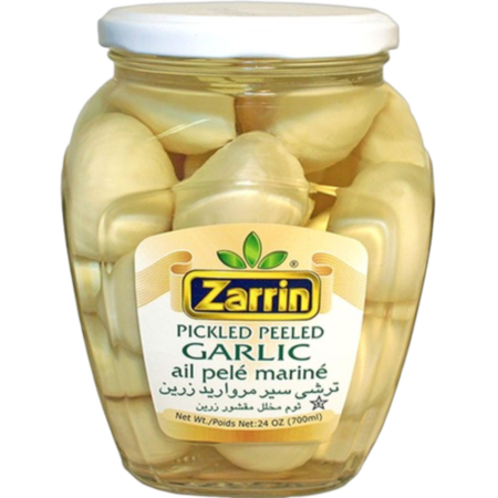 Zarrin Pickled Peeled Garlic