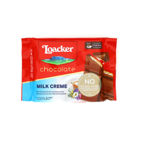 Loacker Chocolate Milk Creme