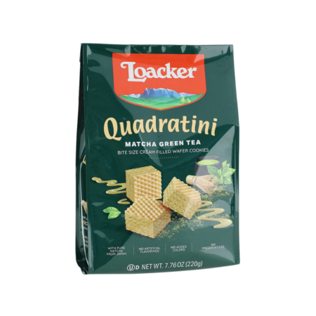 Loacker Quadratini Matcha Green Tea