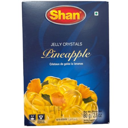 Shan Jelly Crystals Pineapple 80G