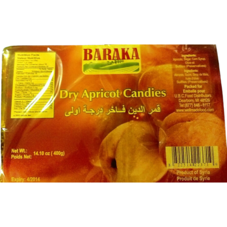 Baraka Dry Apricot Candy