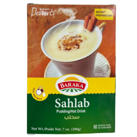 New Baraka Sahlab Pudding/Hot Drink 200G