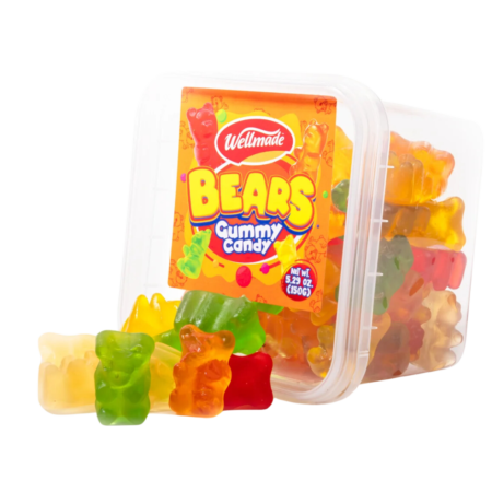 Wellmade Bears Gummy Candy 5.29Oz 150G