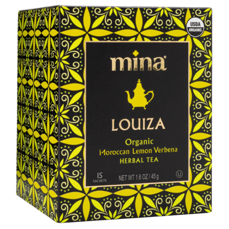 Mina Louiza Organic Moroccan Lemon Verbena Herbal Tea