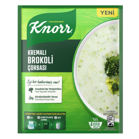 Knorr Kremali Brokoli Corbasi Soup 70G