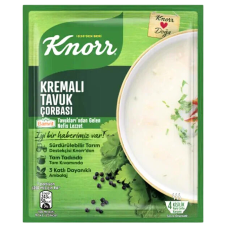 Knorr Kremali Tavuk Corbasi 65G