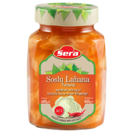 Sera Pickled Cabbage With Hot Sauce 680G