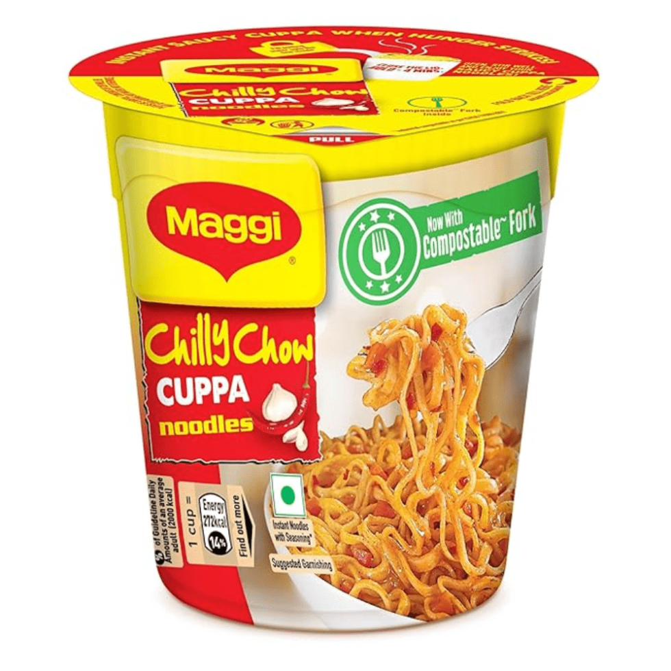 Maggi Chilly Chow Noodles