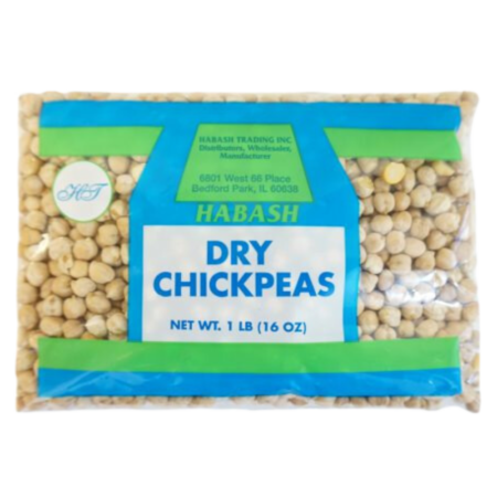 Habash Raw Dry Chickpeas 16Oz