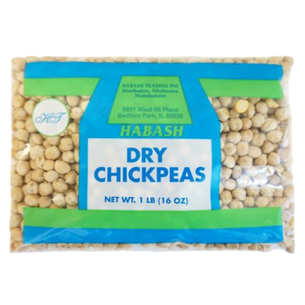 Habash Raw Dry Chickpeas 16Oz