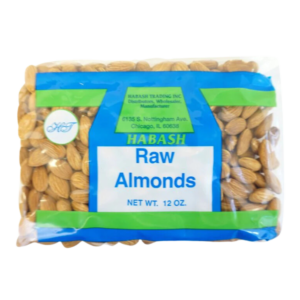 Habash Raw Almonds 12Oz