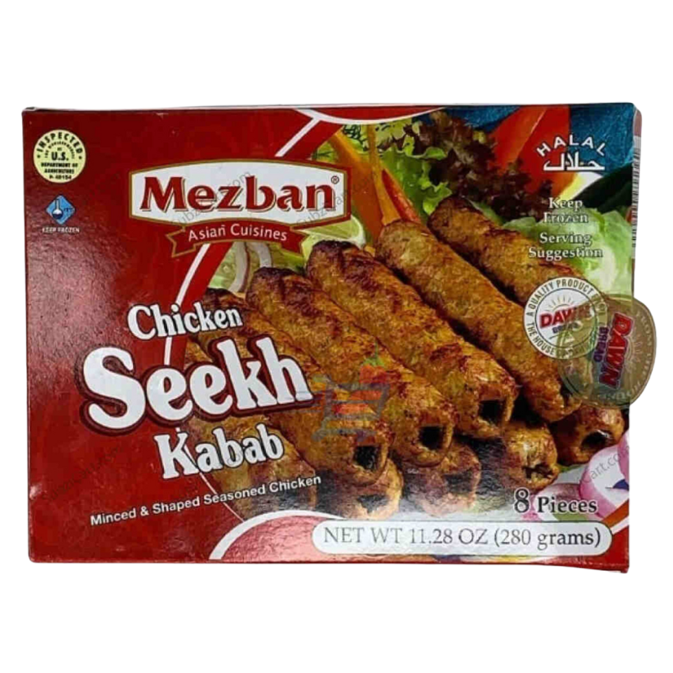 Mezban Chicken Seekh Kabab