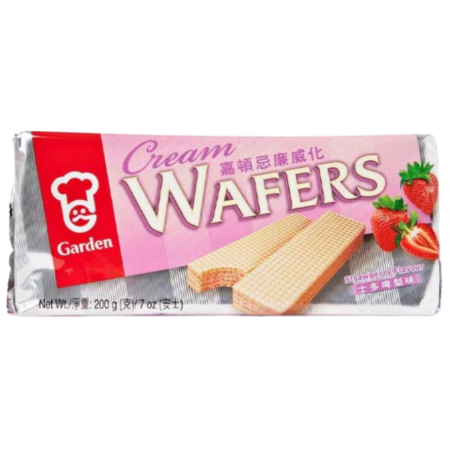 Cream Wafers Stawberry Flavour