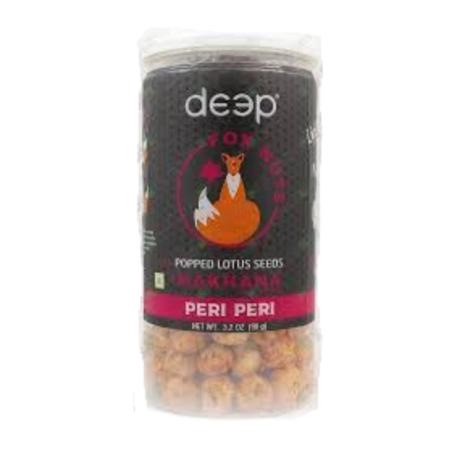 Deep Fox Nuts Popped Lots Seeds Peri Peri 90G