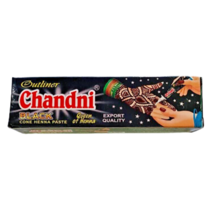 Black Chandni Cone Henna Paste