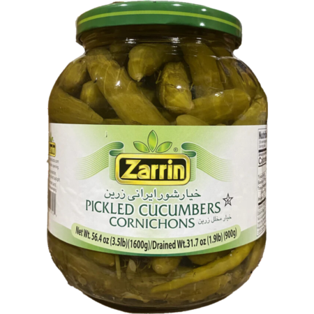 Zarrin Pickled Cucumbers Cornichons