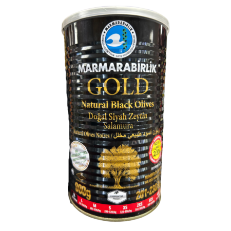 Gold Natural Black Olives Marmarabirlik 230Kg 800G